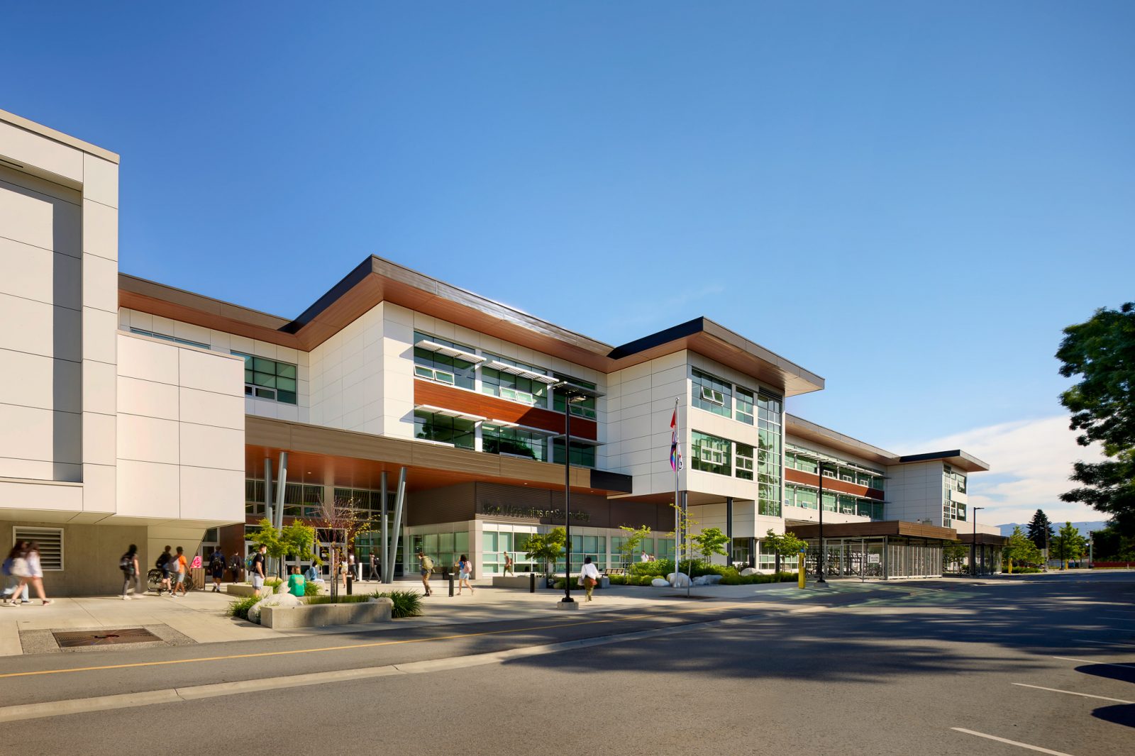 New Westminster Secondary entrance
